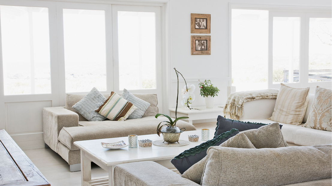 Elegant living area featuring neutral tones.